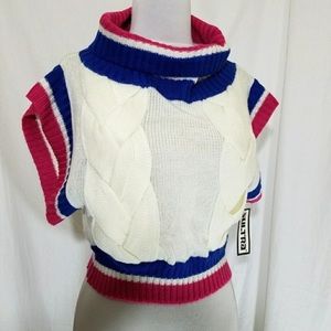 SULTRA VINTAGE Knitted CROP TOP